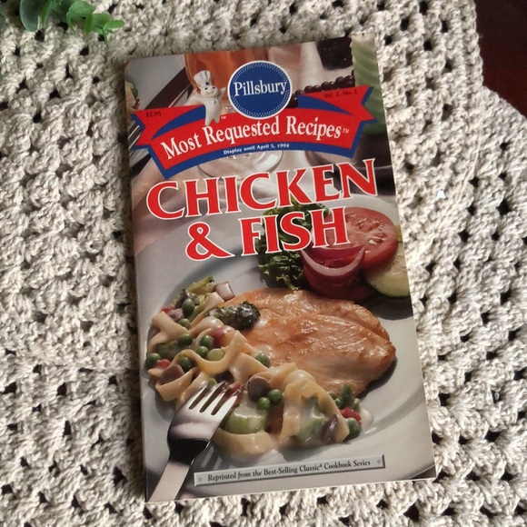 Pillsbury Most Requested Recipes: Chicken & Fish Cookbook - 1991 - Picture 9 of 9